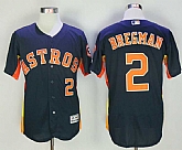 Houston Astros #2 Alex Bregman Navy Blue Flexbase Jersey,baseball caps,new era cap wholesale,wholesale hats